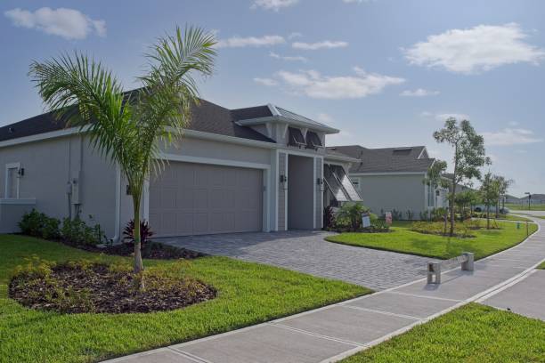 Permeable Paver Driveway in Riviera Beach, FL